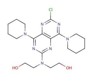 6-Des(diethanolamino)-6-chloro Dipyridamole - chemical structure image