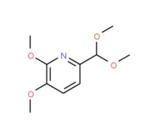 6-(Dimethoxymethyl)-2,3-dimethoxypyridine - chemical structure image