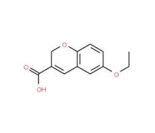6-ethoxy-2H-chromene-3-carboxylic acid - chemical structure image