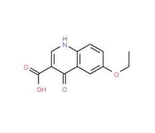 6-Ethoxy-4-hydroxyquinoline-3-carboxylic acid (CAS 303121-10-0) - chemical structure image