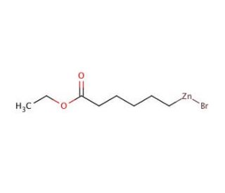 6-Ethoxy-6-oxohexylzinc bromide solution (CAS 312693-01-9) - chemical structure image