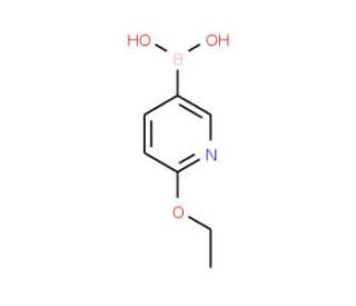 6-Ethoxypyridine-3-boronic acid (CAS 612845-44-0) - chemical structure image