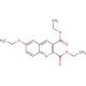 6-Ethoxyquinoline-2,3-dicarboxylic acid diethyl ester (CAS 948289-80-3) - chemical structure image