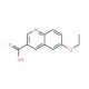 6-Ethoxyquinoline-3-carboxylic acid (CAS 948289-86-9) - chemical structure image