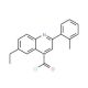 6-ethyl-2-(2-methylphenyl)quinoline-4-carbonyl chloride - chemical structure image