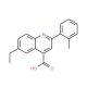 6-ethyl-2-(2-methylphenyl)quinoline-4-carboxylic acid - chemical structure image