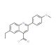 6-ethyl-2-(4-methoxyphenyl)quinoline-4-carbonyl chloride - chemical structure image