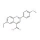 6-ethyl-2-(4-methoxyphenyl)quinoline-4-carboxylic acid - chemical structure image