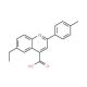 6-ethyl-2-(4-methylphenyl)quinoline-4-carboxylic acid - chemical structure image