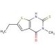 6-Ethyl-2-mercapto-3-methyl-3H-thieno[2,3-d]pyrimidin-4-one - chemical structure image