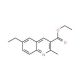 6-Ethyl-2-methylquinoline-3-carboxylic acid ethylester (CAS 892874-68-9) - chemical structure image
