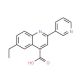 6-ethyl-2-pyridin-3-ylquinoline-4-carboxylic acid - chemical structure image