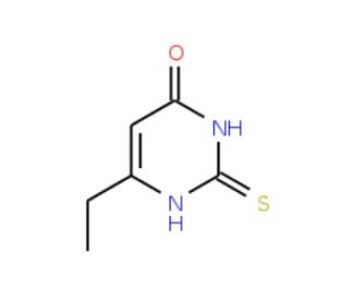 6-Ethyl-2-thioxo-2,3-dihydro-4(1H)-pyrimidinone (CAS 53939-83-6) - chemical structure image