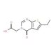 (6-Ethyl-4-oxo-4H-thieno[2,3-d]pyrimidin-3-yl)-acetic acid - chemical structure image
