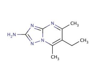 6-Ethyl-5,7-dimethyl[1,2,4]triazolo-[1,5-a]pyrimidin-2-amine - chemical structure image
