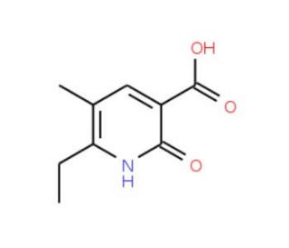 6-Ethyl-5-methyl-2-oxo-1,2-dihydro-pyridine-3-carboxylic acid - chemical structure image