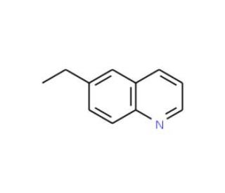 6-Ethylquinoline (CAS 19655-60-8) - chemical structure image