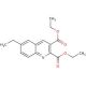 6-Ethylquinoline-2,3-dicarboxylic acid diethyl ester (CAS 948289-92-7) - chemical structure image