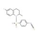 6-Fluoro-1-[(4-isothiocyanatophenyl)sulfonyl]-2-methyl-1,2,3,4-tetrahydroquinoline - chemical structure image