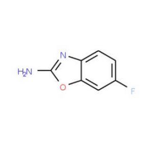 6-fluoro-1,3-benzoxazol-2-amine (CAS 1199215-73-0) - chemical structure image