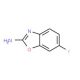 6-fluoro-1,3-benzoxazol-2-amine (CAS 1199215-73-0) - chemical structure image