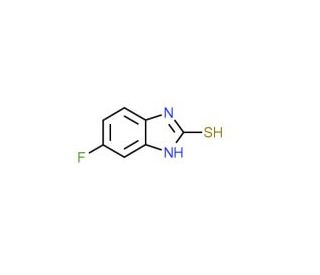 6-Fluoro-1H-benzimidazole-2-thiol - chemical structure image