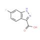 6-Fluoro-1H-indazole-3-carboxylic acid (CAS 129295-30-3) - chemical structure image