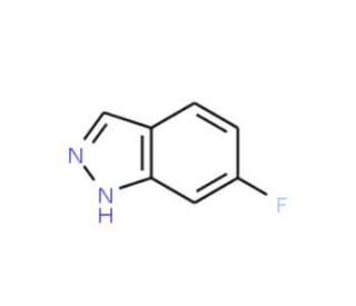 6-Fluoro (1H)indazole (CAS 348-25-4) - chemical structure image