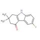 6-fluoro-2,2-dimethyl-1,2,3,9-tetrahydro-4H-carbazol-4-one - chemical structure image