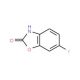 6-Fluoro-2(3H)-benzoxazolone (CAS 2923-94-6) - chemical structure image
