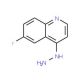 6-Fluoro-4-hydrazinoquinoline (CAS 49612-09-1) - chemical structure image