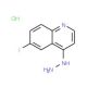6-Fluoro-4-hydrazinoquinoline hydrochloride (CAS 1172049-64-7) - chemical structure image