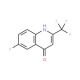 6-Fluoro-4-hydroxy-2-(trifluoromethyl)quinoline (CAS 31009-34-4) - chemical structure image