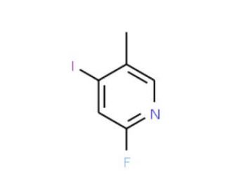 6-Fluoro-4-iodo-b-picoline (CAS 153034-94-7) - chemical structure image