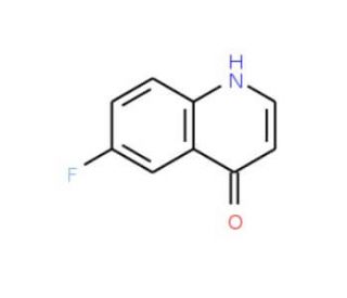 6-Fluoro-4-quinolinol (CAS 21873-50-7) - chemical structure image