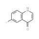 6-Fluoro-4-quinolinol (CAS 21873-50-7) - chemical structure image