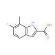6-Fluoro-7-methyl-1H-indole-2-carboxylic acid - chemical structure image