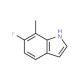 6-Fluoro-7-methylindole (CAS 57817-10-4) - chemical structure image
