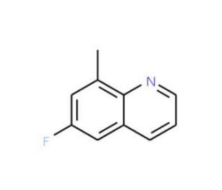 6-Fluoro-8-methylquinoline (CAS 1150271-14-9) - chemical structure image