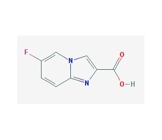 6-Fluoroimidazo[1,2-a]pyridine-2-carboxylic acid (CAS 367900-94-5) - chemical structure image