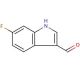 6-Fluoroindole-3-carboxaldehyde (CAS 2795-41-7) - chemical structure image