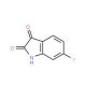6-Fluoroisatin (CAS 324-03-8) - chemical structure image
