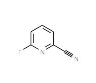 6-Fluoropyridine-2-carbonitrile (CAS 3939-15-9) - chemical structure image