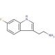 6-Fluorotryptamine (CAS 575-85-9) - chemical structure image