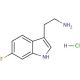 6-Fluorotryptamine hydrochloride (CAS 55206-24-1) - chemical structure image