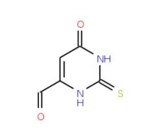 6-Formyl-2-thiouracil (CAS 16953-46-1) - chemical structure image