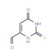 6-Formyl-2-thiouracil (CAS 16953-46-1) - chemical structure image