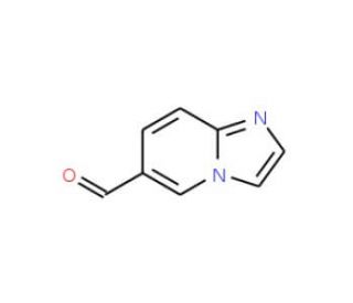 6-Formylimidazo[1,2-a]pyridine (CAS 116355-16-9) - chemical structure image