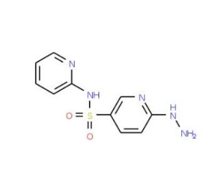 6-hydrazino-N-pyridin-2-ylpyridine-3-sulfonamide - chemical structure image