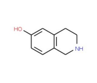 6-Hydroxy-1,2,3,4-tetrahydroisoquinoline (CAS 14446-24-3) - chemical structure image